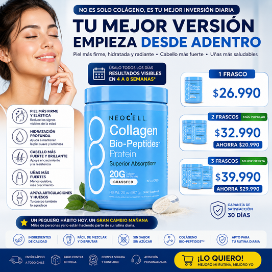 NeoCell® Collagen | Nutre tu Piel, Cabello y Articulaciones